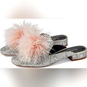Kate Spade Glitter Holiday Slides